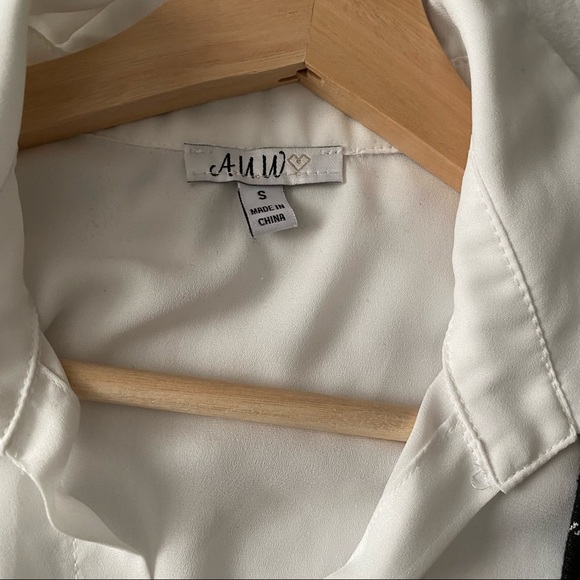 Window Pane Plaid Dress w/Attached Blouse - Picture 10 of 11